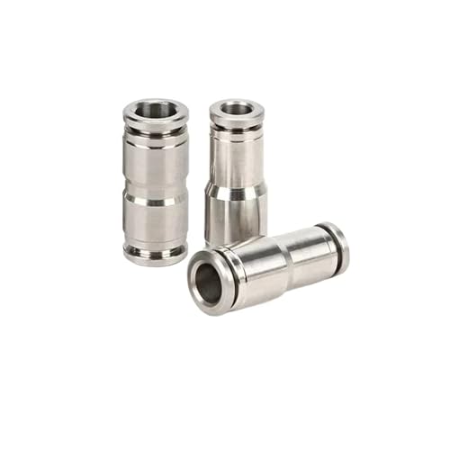 PU PG3 4 6 8 10 12 14 16 20mm 1/4 "3/8" 1/2 "Rohr Gleich Minderer 304 Edelstahl push-To-Connect Quick Release Pneumatische Air Fitting(20MM_OD TUBE) von HEXHUASR