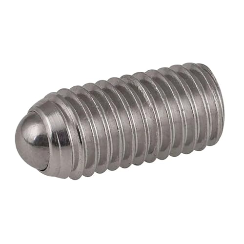 Yiqianyuan M2.5-M16 SUS304 Edelstahl Innensechskant Federkugel Druckbolzen Punkt Stellschrauben Kopfschrauben Madenschrauben(14mm) von HEXHUASR