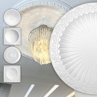 Hexim Perfect - Deckenkuppeln aus pu - Stuck Verzierung Kuppel Dekor Kronleuchter Umrandung Decke: B2009 - ø 1000mm Hexim Perfect - Deckenkuppeln aus pu - Stuck Verzierung Kuppel Dekor Kronleuchter Umrandung Decke: B2009 - ø 1000mm von HEXIM PERFECT