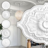 Hexim Perfect - Stuckrosette aus pu, B2016 bis B3046 weiß - Deckenrosette Stuck Wanddeko Wohnzimmer: B2016 - 914 x 660mm Hexim Perfect - Stuckrosette aus pu, B2016 bis B3046 weiß - Deckenrosette Stuck Wanddeko Wohnzimmer: B2016 - 914 x 660mm von HEXIM PERFECT