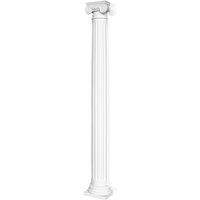 Säulen und Halbsäulen rund kanneliert Stuck Auswahl 152mm N3215:Halbrund, Schaft Säulen und Halbsäulen rund kanneliert Stuck Auswahl 152mm N3215:Halbrund, Schaft von HEXIM PERFECT
