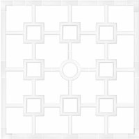 Wand- und Deckenverzierung Fries Stuck Dekor stoßfest B5007: Raute-Segment B5007-9 Wand- und Deckenverzierung Fries Stuck Dekor stoßfest B5007: Raute-Segment B5007-9 von HEXIM PERFECT