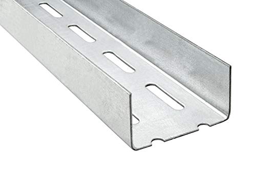 HEXIM CD UD CW UA Trockenbau Profile 2-3m Ständerwerk Rigips Decke Unterkonstruktion Deckenprofil - (UA75: 8 Stück je 3 Meter) Wandprofile Türsturzprofil von HEXIM
