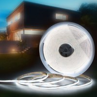 HEXIM COB LED Strip selbstklebend 1-15 Meter LED Streifen IP20/65 3000K-6000K CCT RGB: K - Kaltweiß - 6000k, 3 Meter von HEXIM