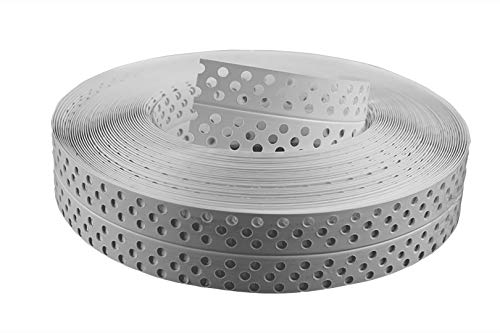 HEXIM Eckschiene aus PVC Kunststoff - Eck & Abschluss Profil - (225 Meter) Winkelprofil Eckleiste Kantenschutz Trockenbau innen & außen Abschlussleiste von HEXIM