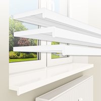 Fensterbank bis 3 Meter Fensterbrett weiß matt glanz Kunststoff pvc innen din en 13501-1:30cm - Glanz, 60cm lang - Hexim Fensterbank bis 3 Meter Fensterbrett weiß matt glanz Kunststoff pvc innen din en 13501-1:30cm - Glanz, 60cm lang - Hexim von HEXIM