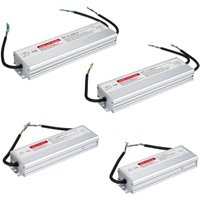 Light Netzteil IP67 Trafo 24V Transformator 100-400W Driver Converter für led Strip Band:100W, Transformator 24V - Hexim von HEXIM