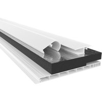 HEXIM Rollladenkastendeckel mit Dämmung, Rollladendeckel PVC Rollladen Profile Revisionsklappe Fenster: 160 cm - Länge, Komplettset 140 mm - Breite HEXIM Rollladenkastendeckel mit Dämmung, Rollladendeckel PVC Rollladen Profile Revisionsklappe Fenster: 160 cm - Länge, Komplettset 140 mm - Breite von HEXIM