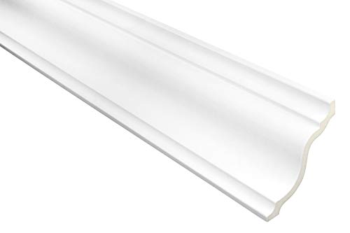 HEXIM Stuckleisten glatt PU Polyurethane Stuck Dekorbau für Wand und Decke | 2 Meter FH1010 100x100mm Restposten | Zierprofile Deko Deckenstuck HEXIM Stuckleisten glatt PU Polyurethane Stuck Dekorbau für Wand und Decke | 2 Meter FH1010 100x100mm Restposten | Zierprofile Deko Deckenstuck von HEXIM