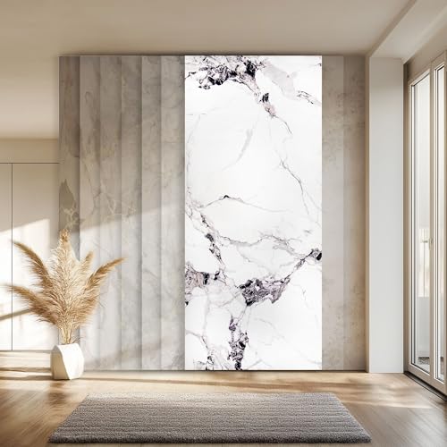 HEXIM Wandpaneel XXL 280x122 cm in Granit-/Marmoroptik, Sparpaket (3-10 Stück) - ideal als Duschrückwand, Küchenrückwand, Spritzschutz, Küchenverkleidung langlebig (3 Paneele / 10,25 m² - 2013B) von HEXIM