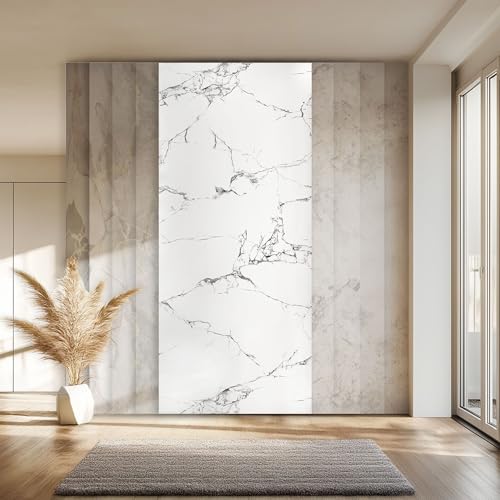 HEXIM Wandpaneel XXL 280x122 cm in Granit-/Marmoroptik, Sparpaket (3-10 Stück) - ideal als Duschrückwand, Küchenrückwand, Spritzschutz, Wandplatte UV-beständig (10 Paneele / 34,16 m² - 2010) von HEXIM