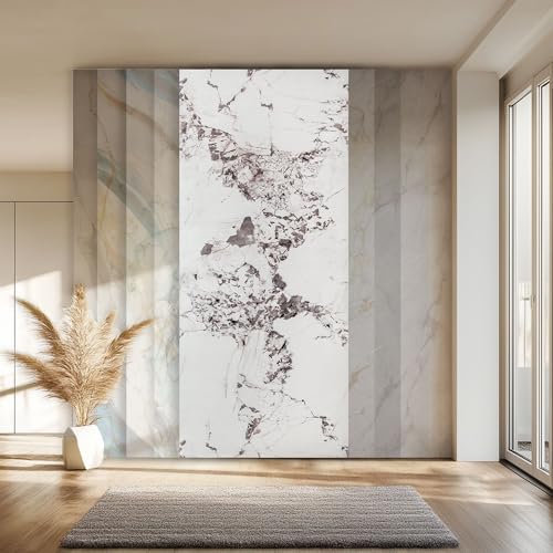 HEXIM Wandpaneele XXL Granit-/ Marmoroptik 280x122cm robuste Wandverkleidung aus Kunststoff - Duschrückwand ohne Bohren wasserfest (1 Paneel / 3,42 m² Modell - 2005) von HEXIM