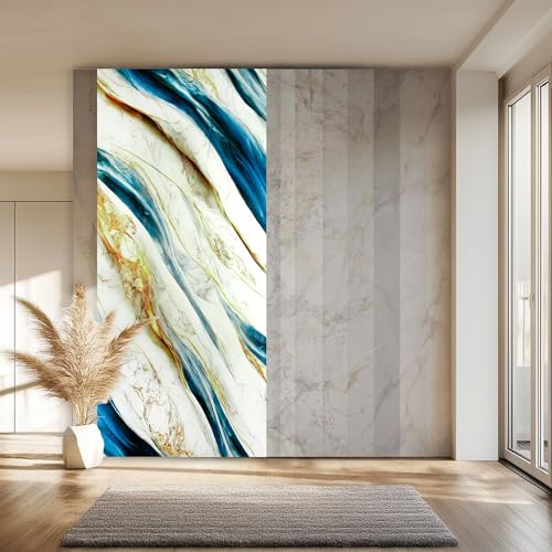 HEXIM Wandpaneele XXL Granit-/ Marmoroptik Musterstück robuste Wandverkleidung aus Kunststoff - Wandverkleidung für Wohnwand Dekor (80117) von HEXIM