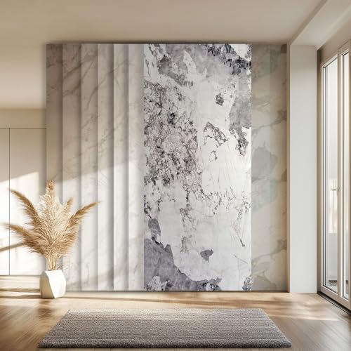 HEXIM XXL Platten 280x122 cm in Granit-/Marmoroptik, Sparpaket (3-10 Stück) - ideal als Duschrückwand, Küchenrückwand, Spritzschutz, Badverkleidung wasserdicht (5 Paneele / 17,08 m² - 2011A) von HEXIM