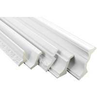 Musterstücke LED-1 bis LED-20 Profil aus pu - indirekte Beleuchtung, lichtundurchlässig: LED-17 / 80x200mm von HEXIM