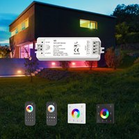 Light 12-48V Wi-FI/RF Controller Fernbedienung rgb/cct led Beleuchtung Wandschalter Dimmer: Controller Modelle, 3CH rgb Controller 12-24V V3 - Hexim von HEXIM