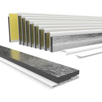 Rollladenkastendeckel mit Dämmung, Rollladendeckel pvc Rollladen Profile Revisionsklappe Fenster: 180 cm - Länge, Revisionsklappe 120 mm - Breite von HEXIM