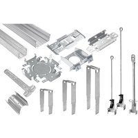 Ud 28 / cd 60 Trockenbau Profile & Zubehör Direktabhänger Rigips Decke Unterkonstruktion: 7.5cm Direktabhänger, 50 Stück (Zubehör) von HEXIM