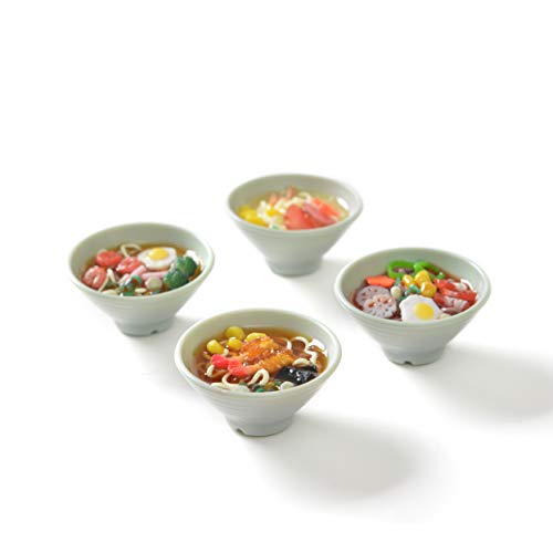 Kühlschrankmagnete mit japanischem Ramen, Simulation von Ramen Whiteboard, Grün, 4 Stück von HEY FOLY