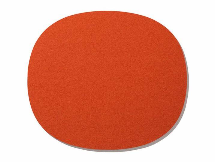 Hey-Sign Sitzpolster Eames Side Chair orange, Designer Bernadette Ehmanns, 0.5x35x31 cm von HEY-SIGN