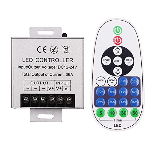 HEYBB Dimmer-Fern Big Leistung 360W Led Box Controller for einfarbige LED-Streifen-Licht DC12-24V. Dimming 23key IR. Remote Kit Dimmer schalten HEYBB Dimmer-Fern Big Leistung 360W Led Box Controller for einfarbige LED-Streifen-Licht DC12-24V. Dimming 23key IR. Remote Kit Dimmer schalten von HEYBB