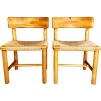 2Er Set Midcentury Stuhl Hirtshals Savvaerk Rainer Daumiller Kiefer von HEYCIRCULAR