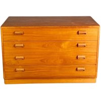 Midcentury Kommode Sideboard Søborg Børge Mogensen Teak von HEYCIRCULAR