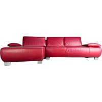 Original Koinor Volare Sofa Design Couch Leder Rot Ecksofa von HEYCIRCULAR