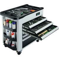 Heyco - 01128000300 Werkzeugsortiment in Werkstattwagen, 3 Module, 190-tlg. von HEYCO