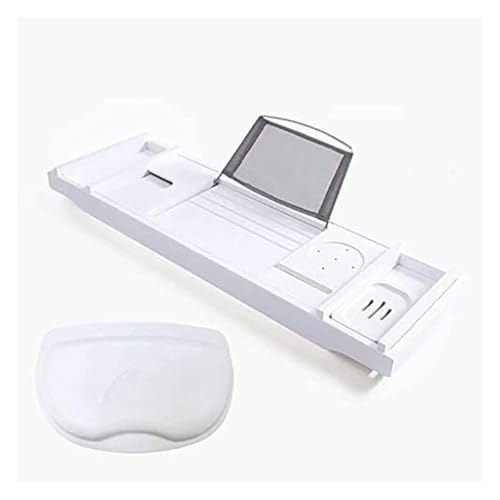 Caddy-Tablett Badewannentablett for die Badewanne, Badewannenständer, Badewannen-Teleskopregal, multifunktionaler Badewannentisch, Badewannenbrücke, Faltbare Badewannenabdeckung, Badezimmertabletts Caddy-Tablett Badewannentablett for die Badewanne, Badewannenständer, Badewannen-Teleskopregal, multifunktionaler Badewannentisch, Badewannenbrücke, Faltbare Badewannenabdeckung, Badezimmertabletts von HEYDGBBZ
