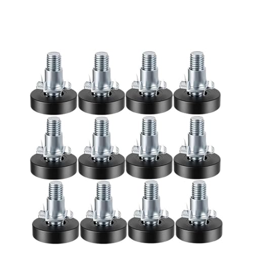 Ersatz-Möbelbeine für Sofa, Schrank, Tischfüße, 52 Stück, Nivellierfußpolster, verstellbare Heim-Hardware, Bodenschutzmatte, Stuhlbeinabdeckung, Schränke von HEYDGBBZ