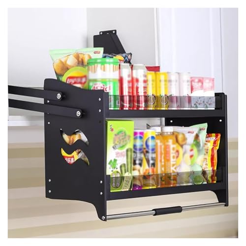 HEYDGBBZ Ausziehbare Aufbewahrung for die Küche, herunterziehbares Schrankregalsystem, robuste obere for Küchenschränke, Regal, herunterklappbares, herunterziehbar(750mm) von HEYDGBBZ