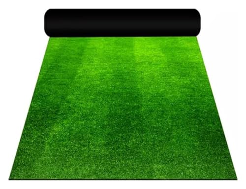 HEYDGBBZ Realistischer Kunstrasen, 3 x 5 m, Premium-Astro-Turf-Teppichmatten, 20 mm Florhöhe, natürliches Aussehen, for den Innen- und Außenbereich, langlebige Unterlage aus von HEYDGBBZ