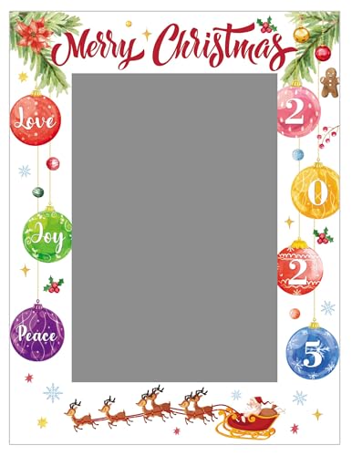 HEYINSHEN Weihnachts-Bilderrahmen, 10,2 x 15,2 cm, für Wanddekoration, Schreibtischdekoration, Weihnachts-Bilderrahmen 2025, Weihnachtsgeschenke für Familie, Freunde, Kinderzimmer, Dekoration HEYINSHEN Weihnachts-Bilderrahmen, 10,2 x 15,2 cm, für Wanddekoration, Schreibtischdekoration, Weihnachts-Bilderrahmen 2025, Weihnachtsgeschenke für Familie, Freunde, Kinderzimmer, Dekoration von HEYINSHEN