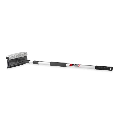 HEYNER® Auto Scheibenreiniger+Insektenentferner+Teleskop XL25 AluTeleskop 70-125cm faltbar 25cm breit Universal KFZ SUV von HEYNER