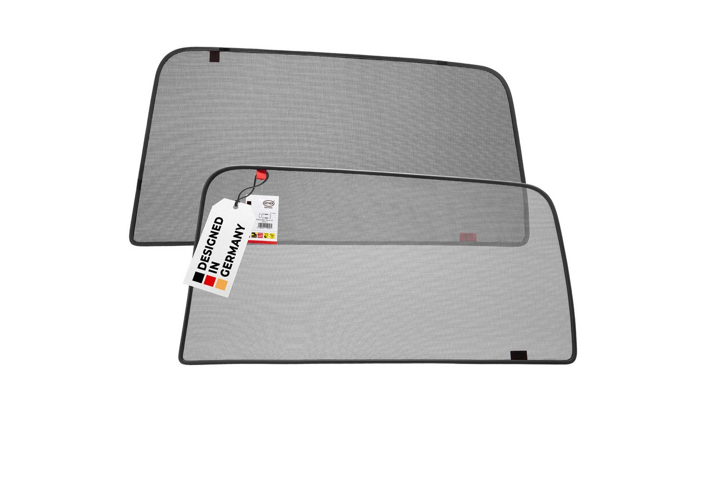 HEYNER Autosonnenschutz OEM Sonnenschutz HINTEN Kompatibel für VW Tiguan (2016), (Set, 1-St) von HEYNER
