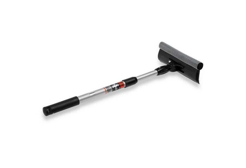HEYNER Autowaschbürste Premium Scheibenreiniger Alu L 20x80 faltbar+Teleskop+Schwamm Auto, (Set, 1-tlg) von HEYNER