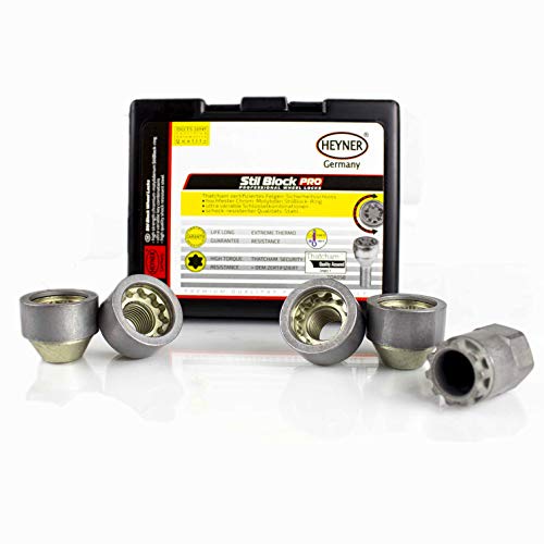 HEYNER GERMANY Heyner Stil Block Pro 4x Radmutter + Demontageschlüssel M14x1,5 592/7 HEYNER GERMANY Heyner Stil Block Pro 4x Radmutter + Demontageschlüssel M14x1,5 592/7 von HEYNER