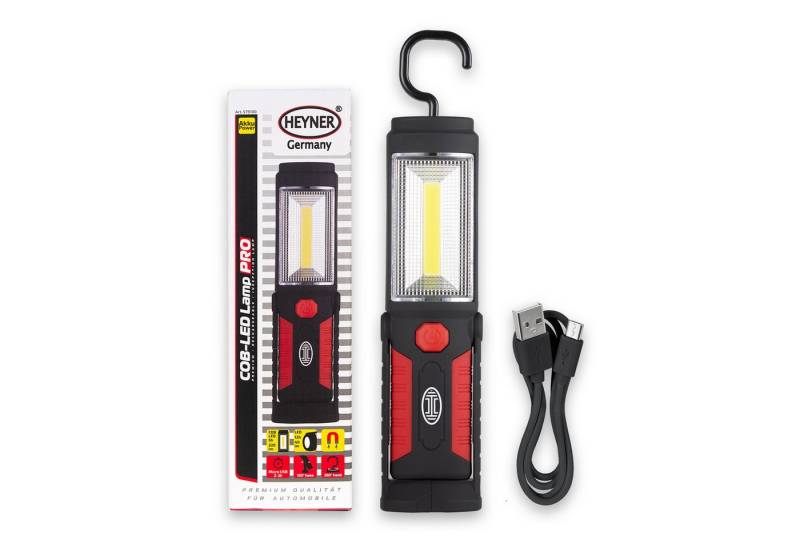 HEYNER LED Arbeitsleuchte Werkstattlampe Akku LED-Arbeitsleuchte wiederaufladbar von HEYNER