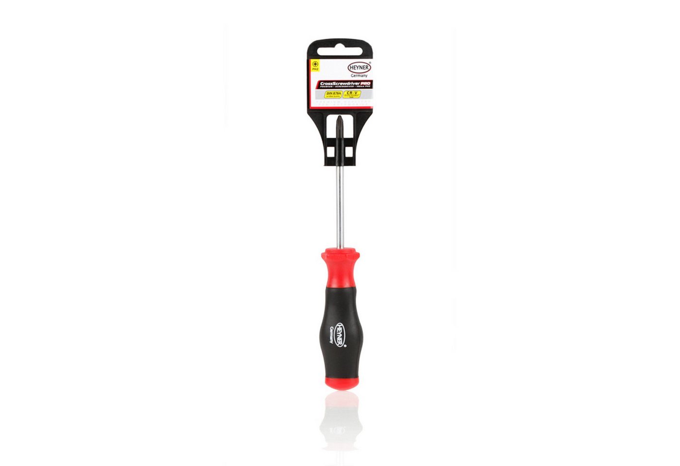 HEYNER Schraubendreher HEYNER® Schraubendreher PH2 100mm, (Set, 1 St) von HEYNER