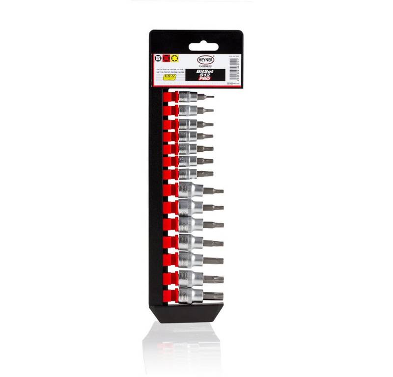HEYNER Werkzeugset HEYNER® 14 teiliger Satz fuer Innen Torx 3/8' 1/4', (Set) von HEYNER