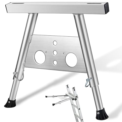 Leiter Abstandshalter,Leiterstabilisator,Ladder Stabilizer,Leiter Zubehör,Dachleiter Stabilisator,Einstellbare Länge 22-29,5",mit Rutschfester Gummi-Unterseite,Gewichtsbewertung Von 385 Pfund(175KG) von HEYOUTH