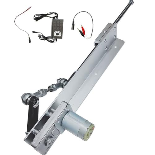 Linearantrieb,Linear Actuator,Hubkolbenmotor,Einstellbarer teleskop Motor DIY Motor mit Drehzahlregler 12v-Teleskopischer Hub 3-15cm (45 Hübe/Minute) für Rüttler/Schwingsieb von HEYOUTH