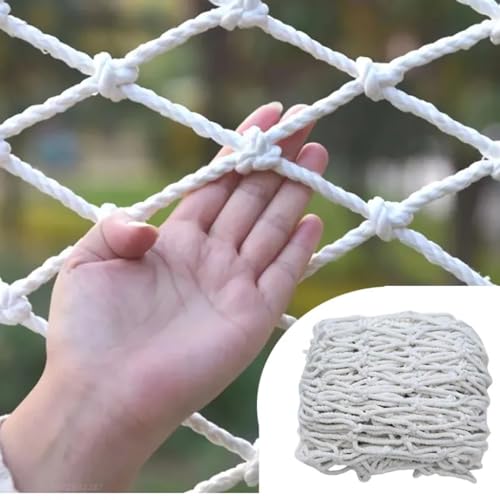 Schutznetz Kinder,Sicherheitsnetz Hochbett,Schutznetz Hochbett,Safety Net for Children, 5cm Mesh, Stairs Protective Net,Anti-Fall, Wear-Resistant Protective Net, for Balcony and Stairs (2 Lx 4B m) von HEYOUTH