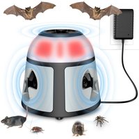 360° Ultraschall-Mäuse- und Rattenabwehr, Leistungsstarkes Plug-in-Ultraschall-Mäuse- und Rattenabwehrmittel, Ultraschall-Eichhörnchenabwehrmittel 360° Ultraschall-Mäuse- und Rattenabwehr, Leistungsstarkes Plug-in-Ultraschall-Mäuse- und Rattenabwehrmittel, Ultraschall-Eichhörnchenabwehrmittel von HEYTEA