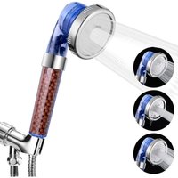 Gefilterter Duschkopf, wassersparender Hochdruck-Duschkopf mit Filterperlen, Duschköpfe mit 3 Einstellungen und Handbrause, Ecowater Spa-Duschköpfe Gefilterter Duschkopf, wassersparender Hochdruck-Duschkopf mit Filterperlen, Duschköpfe mit 3 Einstellungen und Handbrause, Ecowater Spa-Duschköpfe von HEYTEA
