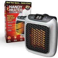 Kleiner wandmontierter Heizstrahler mit einstellbarem Thermostat, programmierbarem 12-Stunden-Timer und automatischer Abschaltung (Verpackung kann Kleiner wandmontierter Heizstrahler mit einstellbarem Thermostat, programmierbarem 12-Stunden-Timer und automatischer Abschaltung (Verpackung kann von HEYTEA