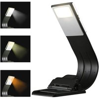 Leselampe, LED-Leselicht, 3 Farben, Leselampe, Buchlampe, Leselampe zum Lesen im Bett, flexible Schreibtischlampe, perfekt zum Lesen, LED-Licht zum Leselampe, LED-Leselicht, 3 Farben, Leselampe, Buchlampe, Leselampe zum Lesen im Bett, flexible Schreibtischlampe, perfekt zum Lesen, LED-Licht zum von HEYTEA