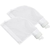 Pool-Reinigungsbeutel, 2er-Pack Nylon-Filterbeutel mit Reißverschluss und Ersatzfilter für Polaris 280/480 Poolreiniger von HEYTEA