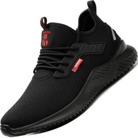 Sicherheitsschuhe Herren Damen Leichte Bequeme Sicherheits-Sneakers Rutschfeste Atmungsaktive Arbeitsschuhe (Farbe : B, größe : 40) von HEYTEA